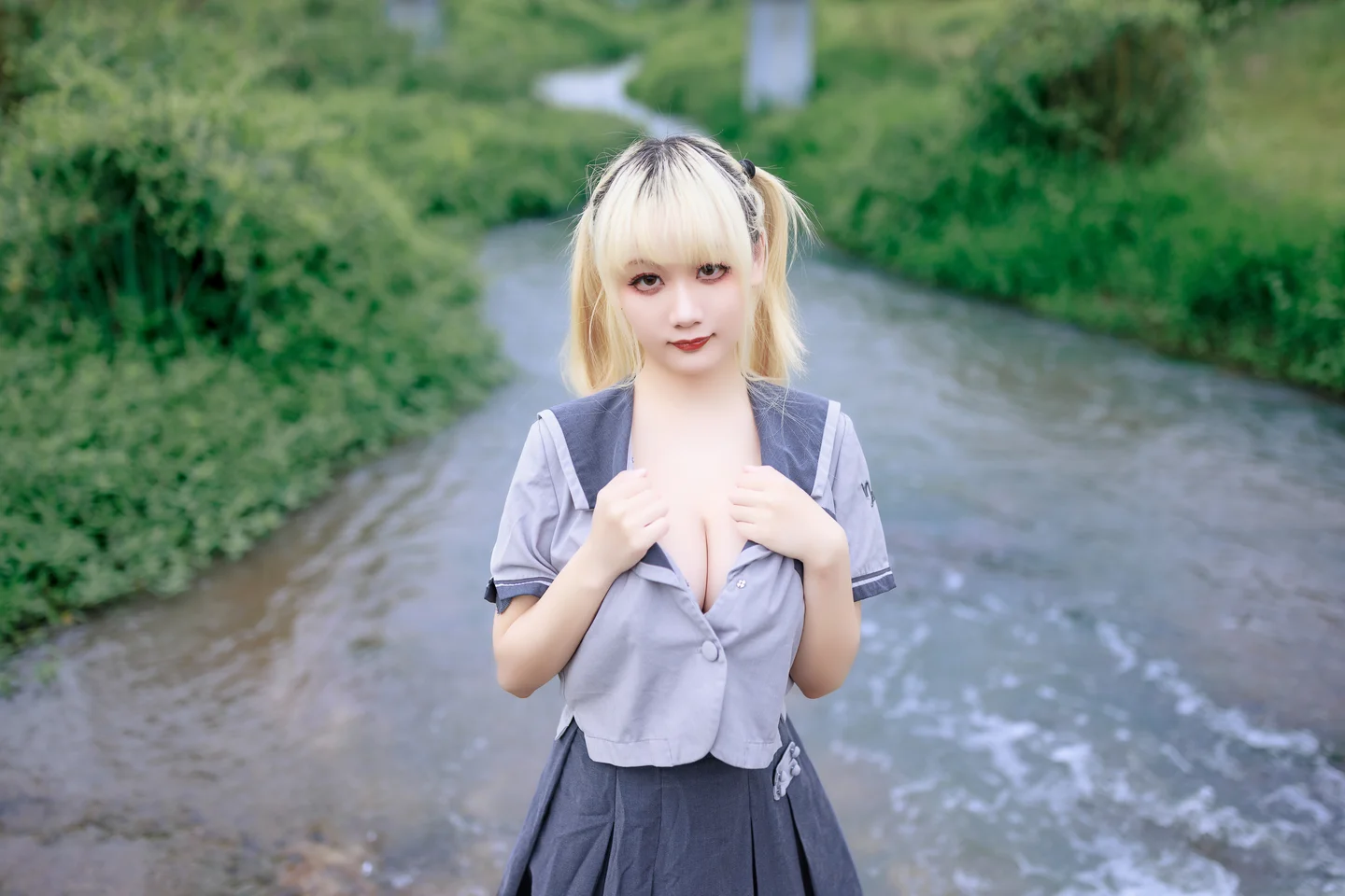 阿雪雪 - No.024 湿地JK [78P-1.77GB] tg@simisebaisi 【丝足阁】027.webp